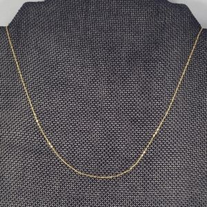 Solid 18k Yellow Gold Chain